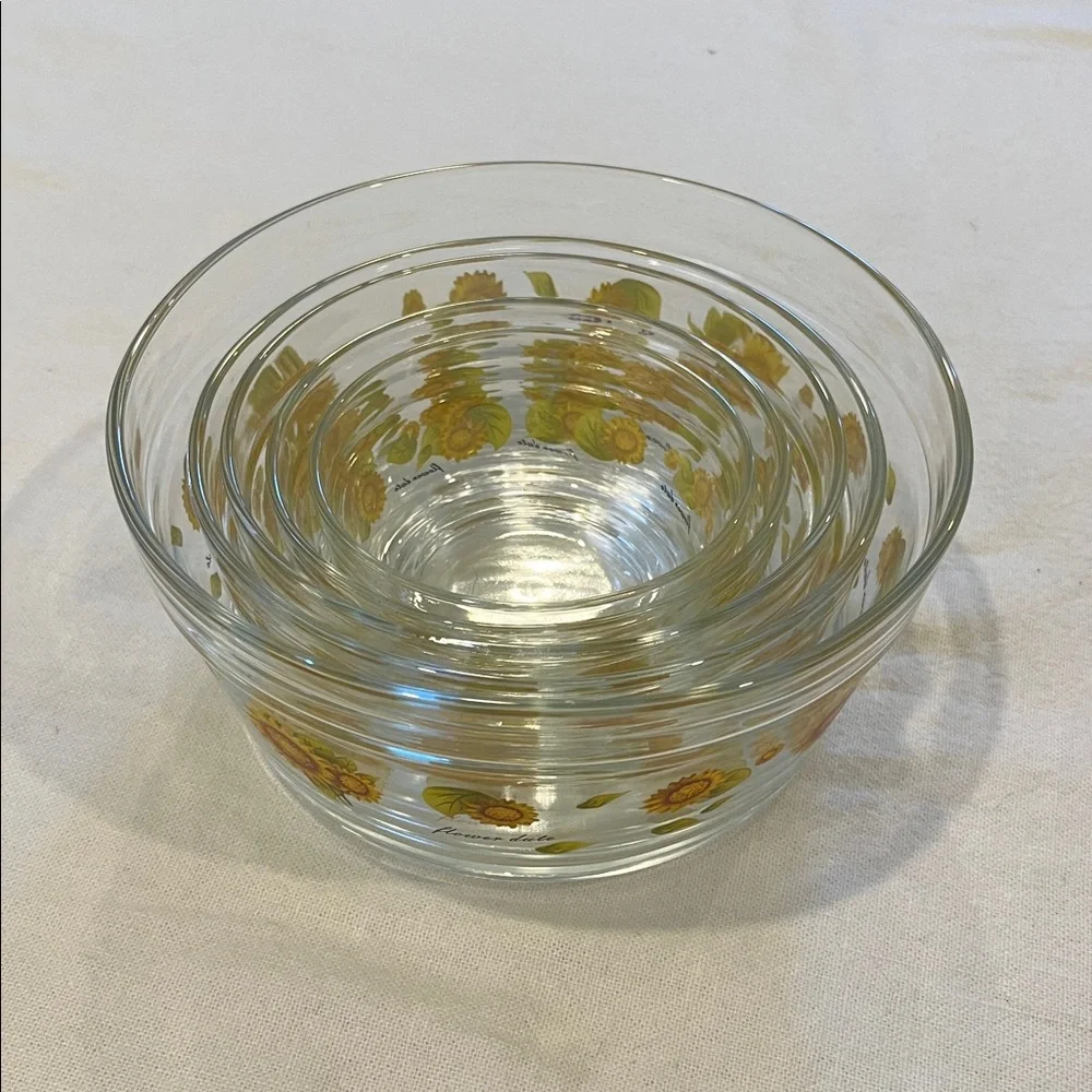 Glass Bowl Set